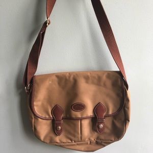 Safari style should/cross body bag.